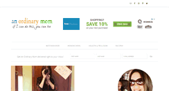 Desktop Screenshot of anordinarymom.com